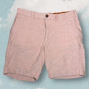 J. CREW sun-faded orange dress shorts